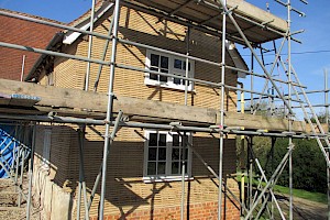 Exterior Lath and Plaster repairs Suffolk