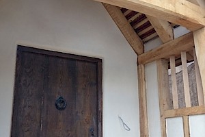 Hand carved wooden porches Suffolk